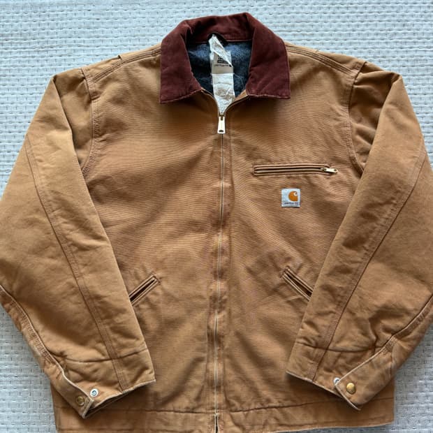 [L] 칼하트 디트로이트 자켓 j001 브라운