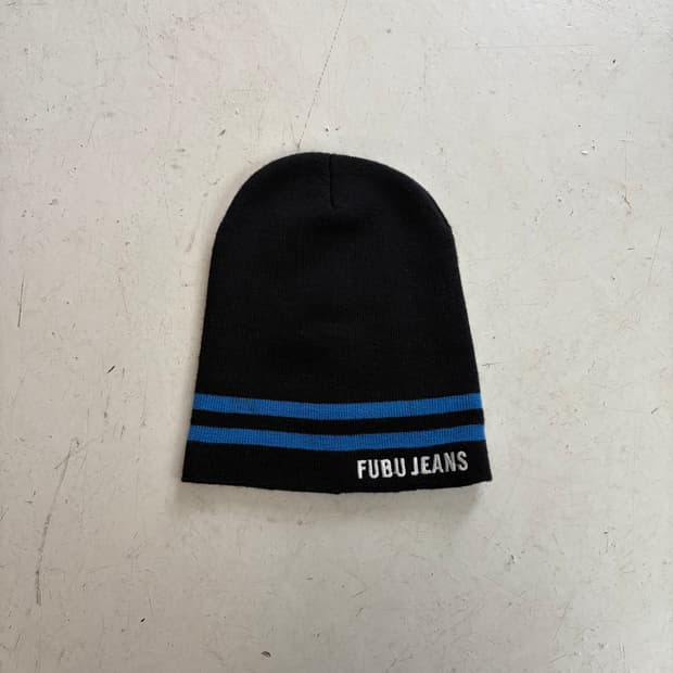 00s FUBU 후부 빈티지 올드스쿨 비니 OS