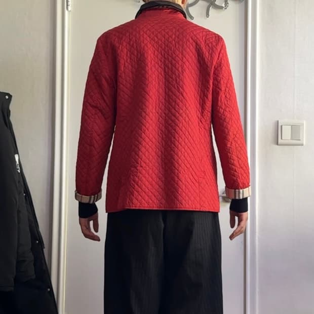 버버리 퀼팅 자켓