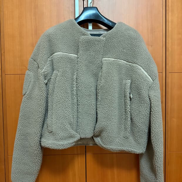 엔타이어 스튜디오 플러피 후리스 자켓 