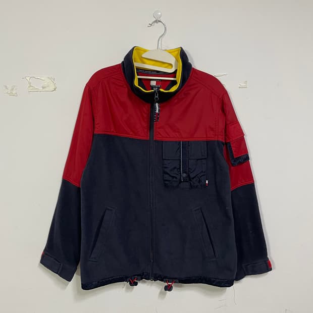 타미힐피거 플리스 자켓