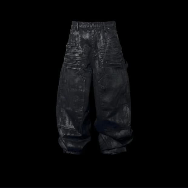 에모스탠스클럽 코티드 와이드 카펜터 배기 3사이즈