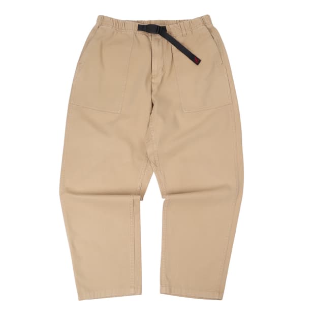 그라미치 벨티드 베이지 치노 팬츠