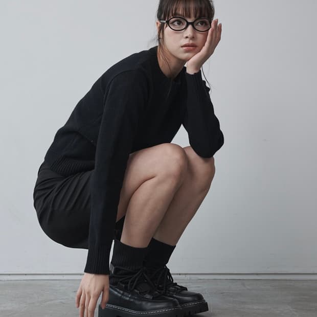 [새상품] 솔트앤초콜릿 니트 삭스 부츠 아이브 이서, 이세영 착용