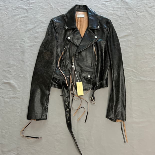 Bed j.w. FORD 홀스 레더 바이커 자켓