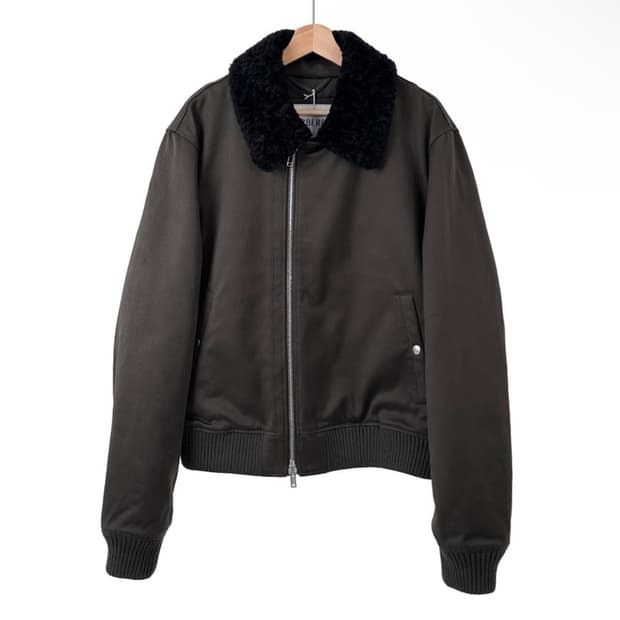 버버리 시어링 자켓 