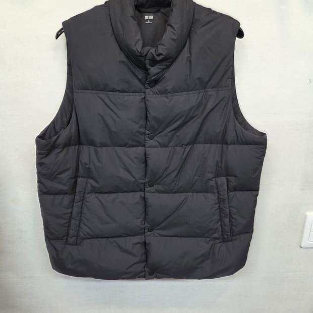 유니클로 다운 패딩 조끼 xl