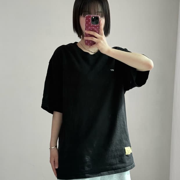 Wtaps 블랙 반팔티