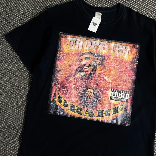 00s 길단 올드스쿨 드레이크 힙합 티셔츠y 3215