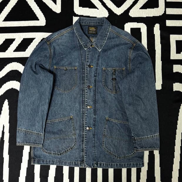 90’s Lee 데님 커버롤 자켓 95