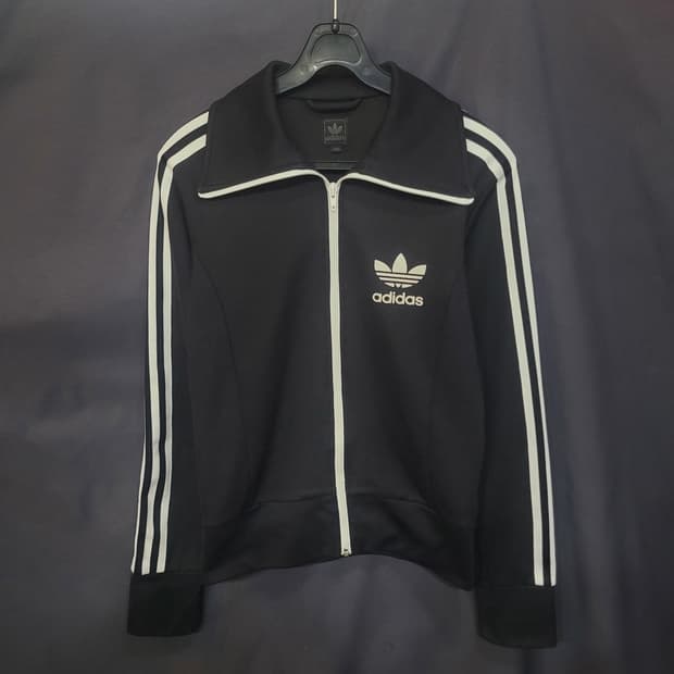 아디다스 불꽃 파이어버드 올드스쿨 검흰 유로파 트랙탑 져지 