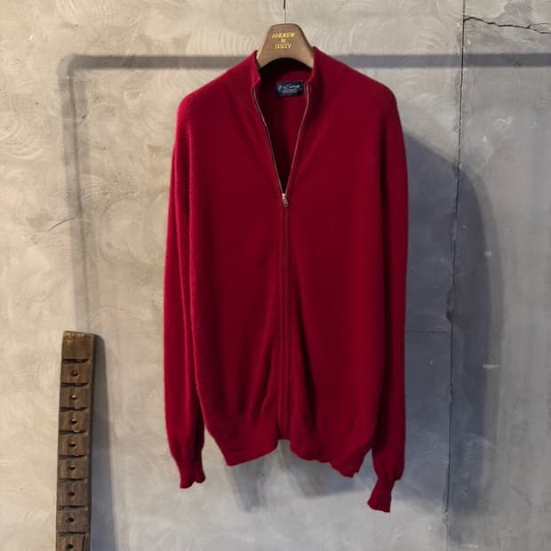 VTG 몽고 캐시미어 니트 집업 남성105