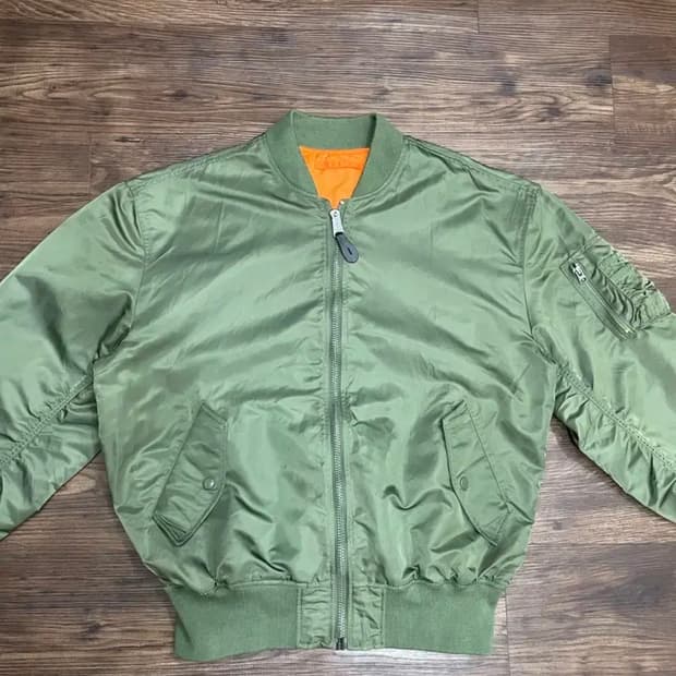 알파인더스트리 ma-1 자켓 m