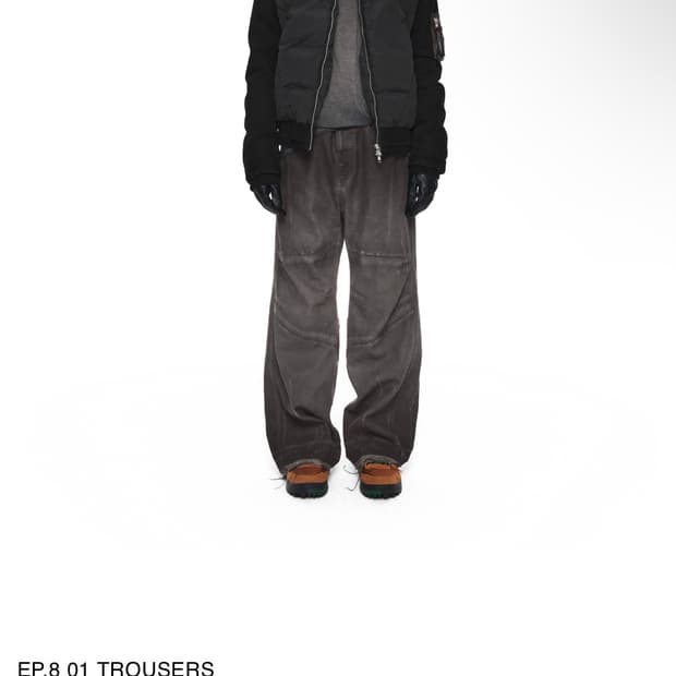 Xlim ep8 01 trousers XL->L 교신 or 판매
