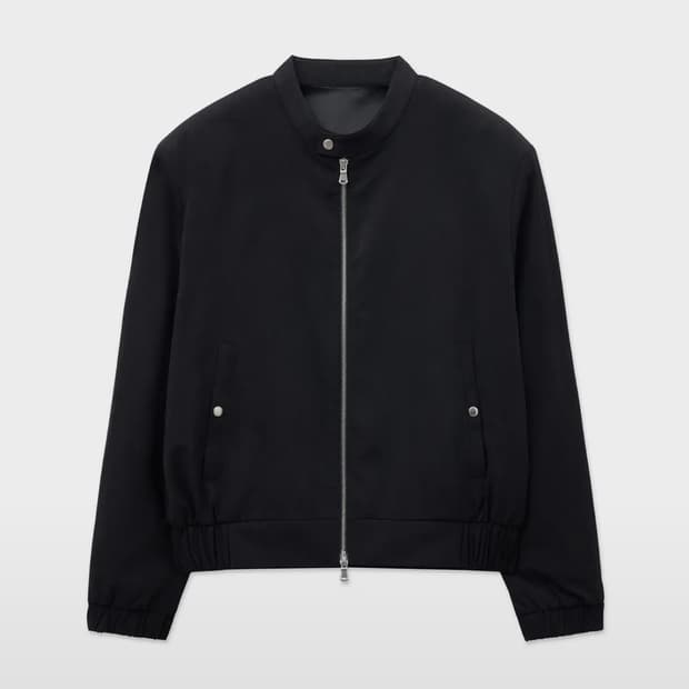 tngt 숏점퍼 블랙 105