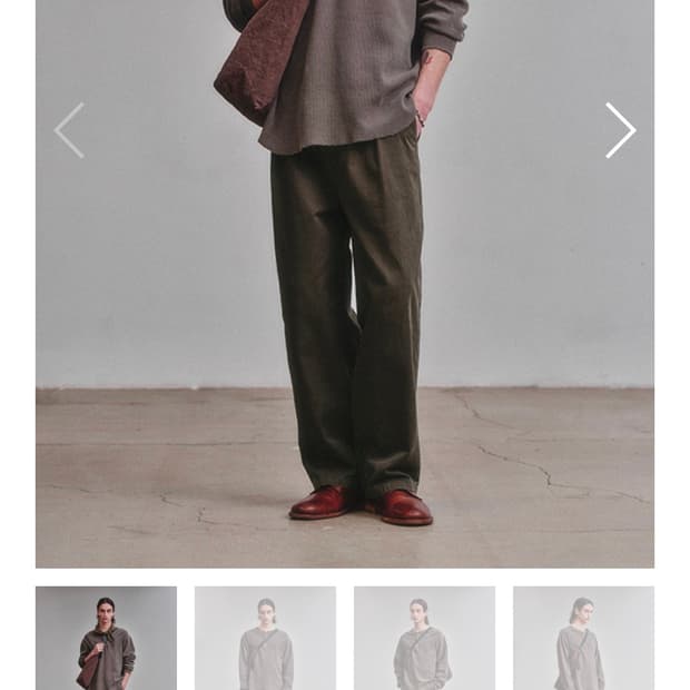 구매글) 아트이프액츠 원턱 치노 팬츠 올리브그린색상 구해요
