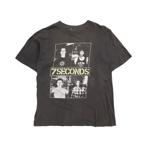 90‘s 세븐 세컨즈 밴드 티셔츠