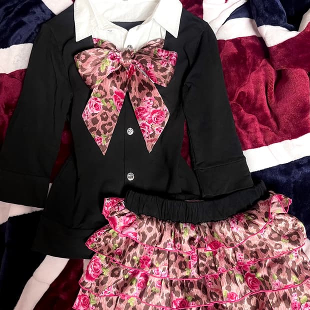 MA*RS 마즈 슈가글로스 로즈 호피 셋업 / MARS