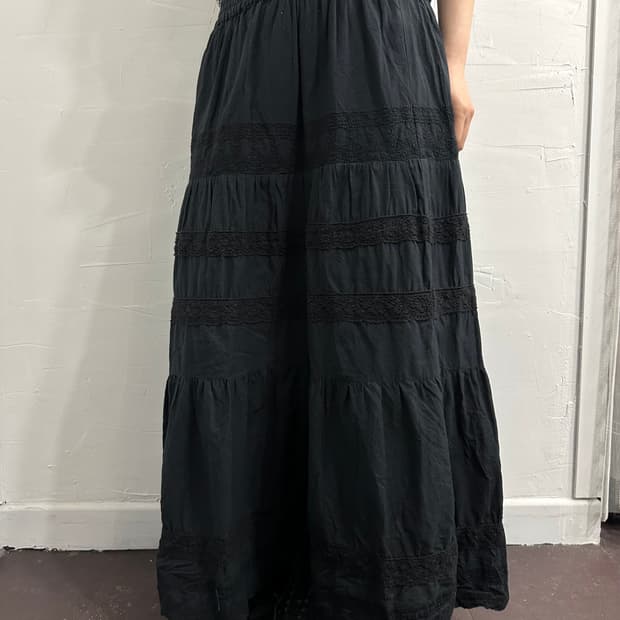 a.no.ne.ne mori long skirt