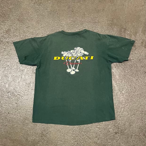 90s 두카티 Desmo 티셔츠 (105)
