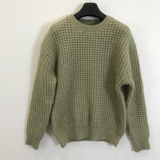 자라 알파카 혼방 하찌니트 [L]