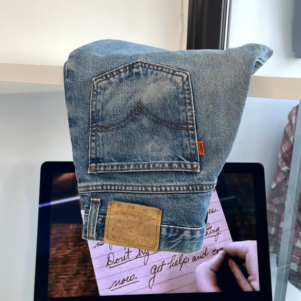 리바이스 220 오렌지탭 데님 (31)