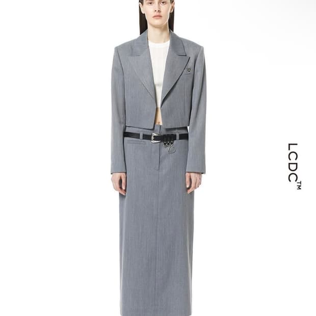 새상품) 엘씨디씨 LCDC 고퀄리티 크롭 정장 슬랙스 셋업 M 정가 69