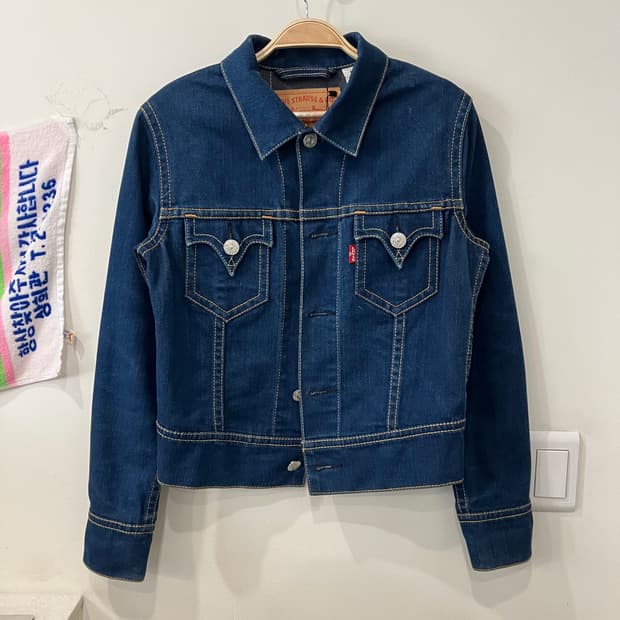 4 리바이스 타입1 웨스턴 데님 청자켓