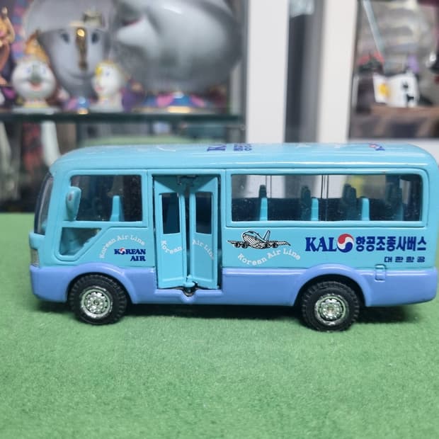 대한항공 풀백 버스 모형