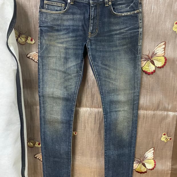 13fw 생로랑 진청 녹워싱 32