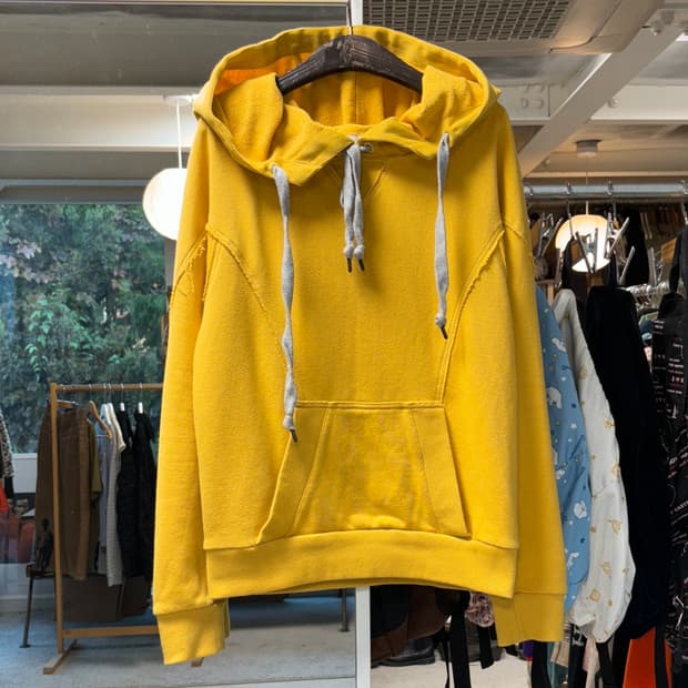 아디다스 스텔라 매카트니 머스터드 후디