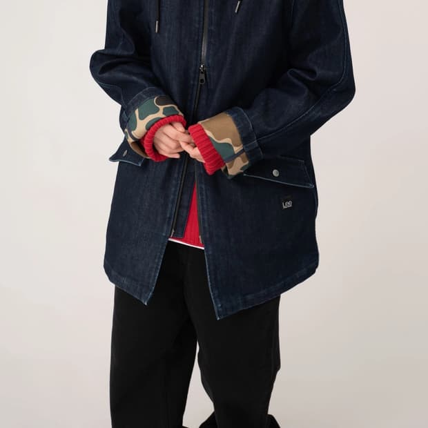 Lee Urban denim two-way jacket 