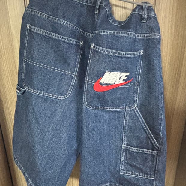 슈프림 나이키 24SS 데님 쇼츠 인디고