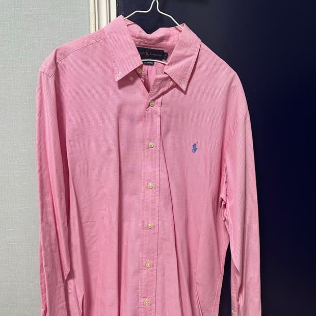 폴로 핑크 셔츠