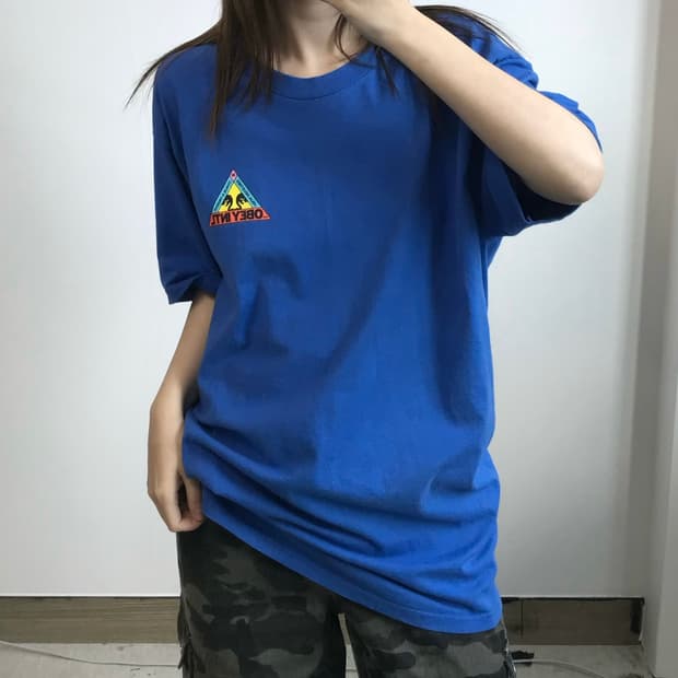 오베이 빅로고 반팔 티셔츠