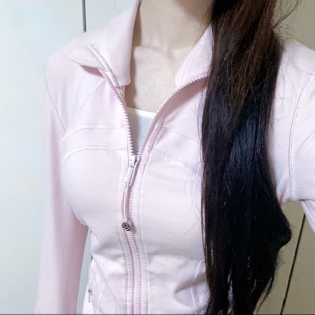 룰루레몬 디파인 자켓 스트로베리 밀크쉐이크 핑크 2사이즈