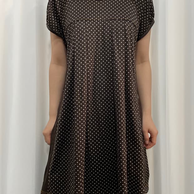 dot design dress 