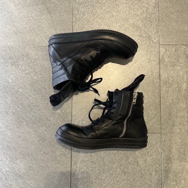 42 릭오웬스 지오바스켓 트리플블랙