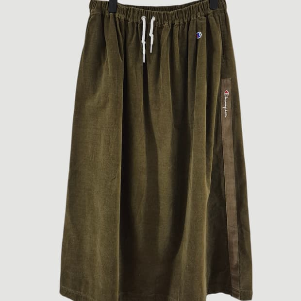 [L]챔피온 여자 코듀로이 롱 스커트 치마