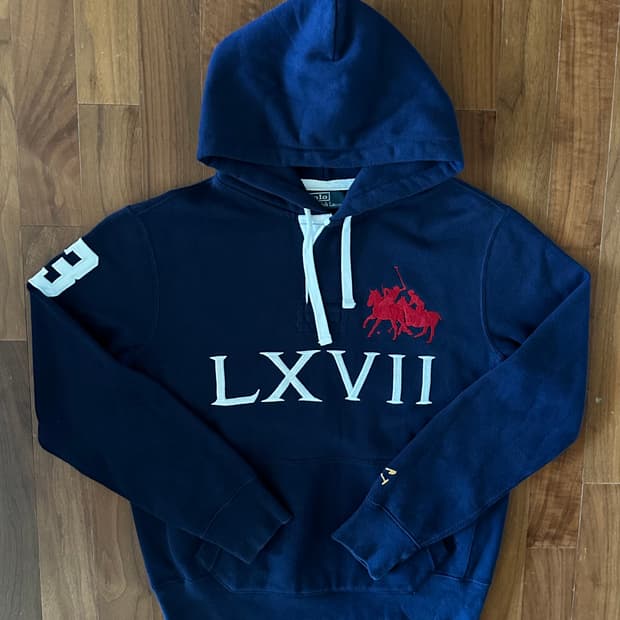 폴로 랄프로렌 빅포니 후드티 M