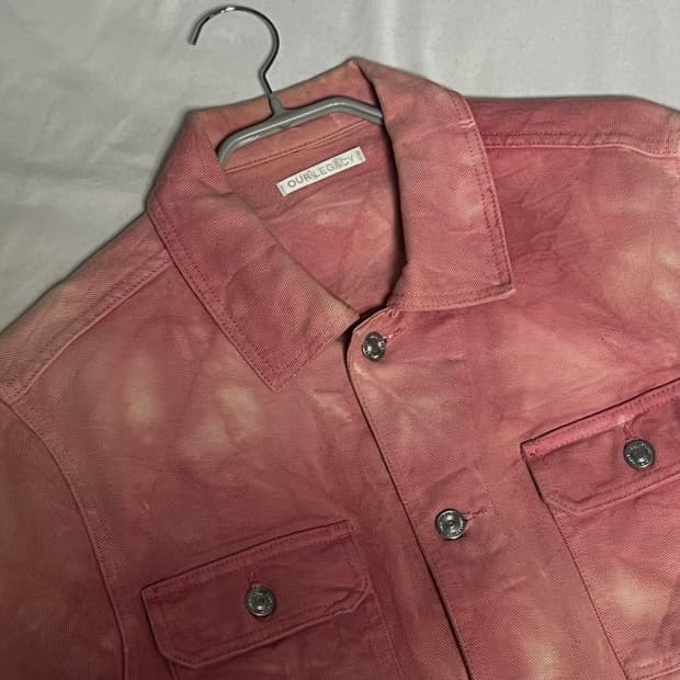 아워레가시 핑크 타이다이 자켓 46