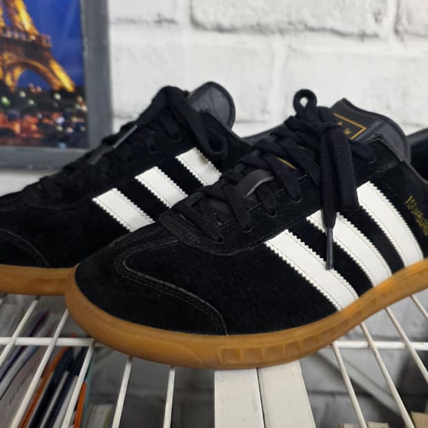 아디다스 함부르크 260 스니커즈 블랙 검흰 SE06