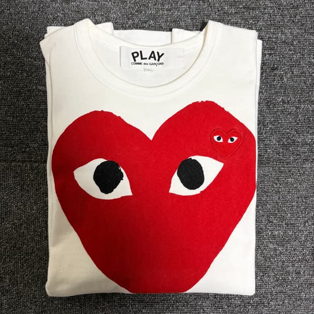 꼼데가르송 빅하트 반팔