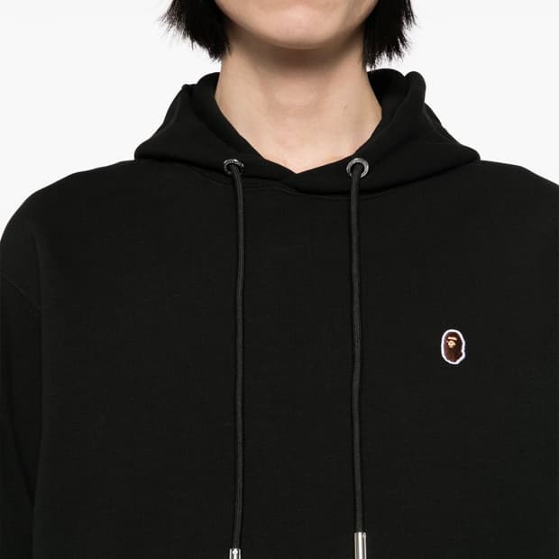 베이프(Bape) 원 포인트 릴랙스핏 풀오버 후드 XL사이즈