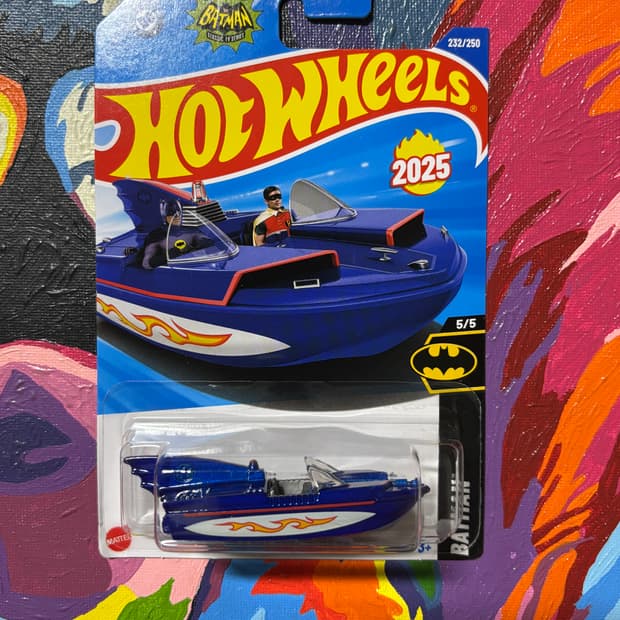 미개봉) 1966s 배트 보트 다이캐스트 핫휠 인테리어 소품