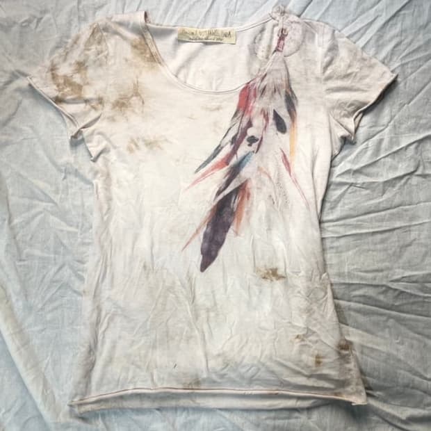 G.O.A O0s dream catcher print top