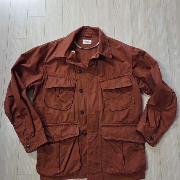 러프사이드 퍼티그 자켓 (브릭컬러, 1사이즈)