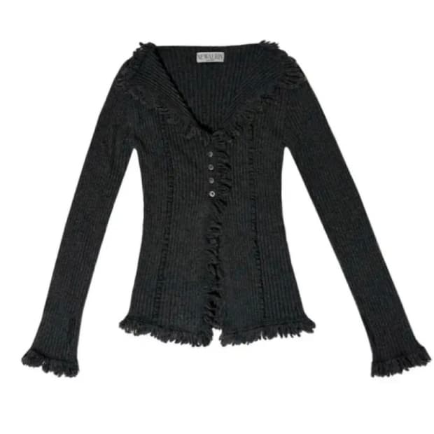 뉴얼린 보헤미안 태슬 니트 가디건(새상품)