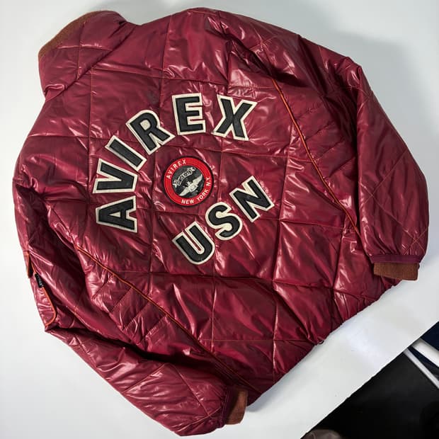 Avirex  아비렉스 USN 폴리 퀼팅 패디드 자켓  