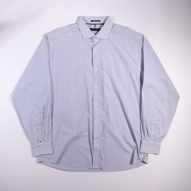 타미힐피거 스트라이프 옥스포드 셔츠 B603